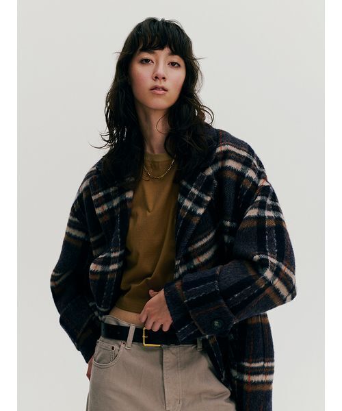 Mila Owen(ミラオーウェン)の「ハイライズセンタープレスバギーデニムパンツ(デニムパンツ・レディース・ベージュ/ブルー/ブラック・0/1/00)」の14枚目の写真