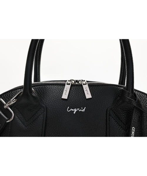 Ungrid(アングリッド)の「【Ungrid/アングリッド】牛革 ボストンバッグ/500mlペットボトル収納可(ビジネスバッグ・レディース・ベージュ系その他/キャメル/アイボリー/ブラック/グレイッシュベージュ・FREE)」の20枚目の写真