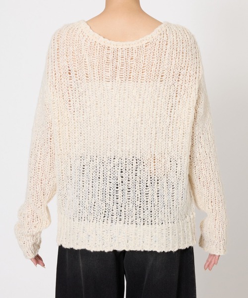 セール】ローゲージニット2WAYプルオーバー（ニット/セーター