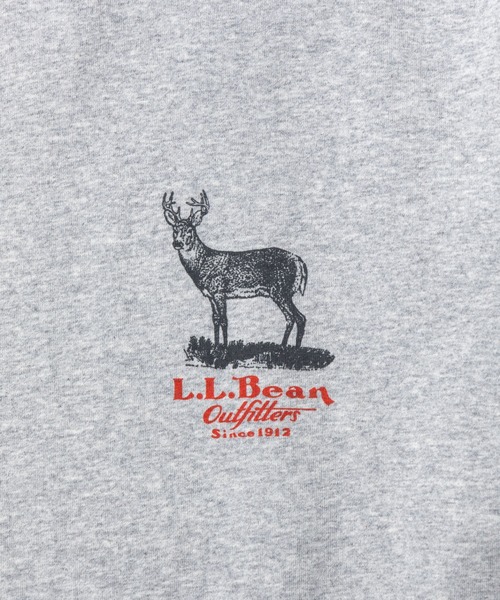 L.L.Bean(エルエルビーン)の「【JAPAN EDITION】モリル・ショートスリーブ・アニマル・グラフィック・ティ(Tシャツ/カットソー・メンズ・グレー系1/ホワイト系/グレー系2/グレー系・SMALL/MEDIUM/LARGE)」の7枚目の写真