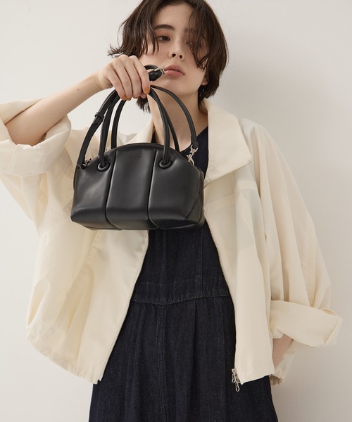 ADD CULUMN/アドカラム】PUFF CLASP BOSTON S/パフボストンバッグ