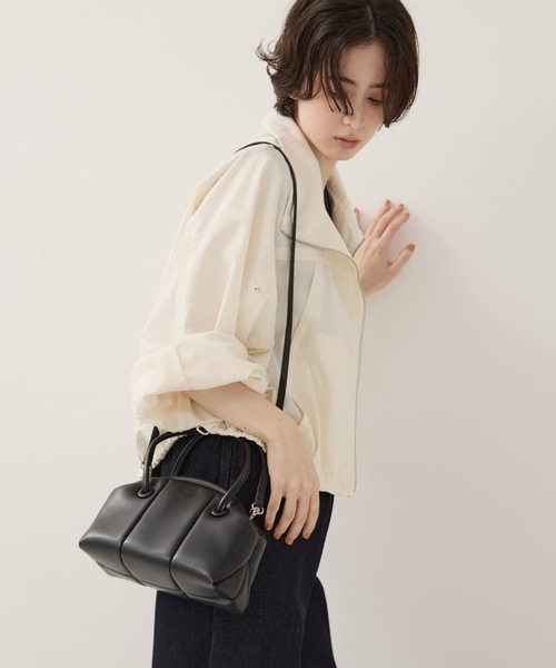 ADD CULUMN/アドカラム】PUFF CLASP BOSTON S/パフボストンバッグ