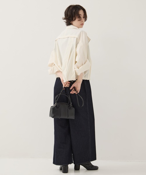 アドカラム PUFF CLASP BOSTON S/パフボストンバッグ ADD CULUMN/アドカラム】PUFF CLASP BOSTON S/パフボストンバッグ