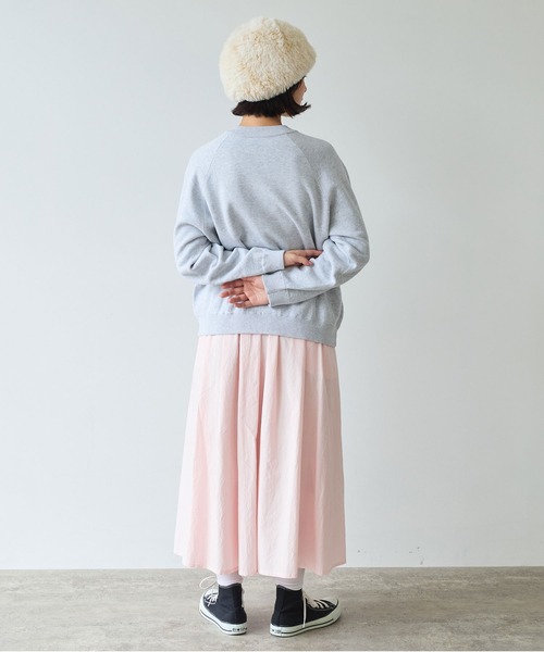 bulle de savon（ビュルデサボン）の「△14G bonding ニットジャケット（カーディガン/ボレロ・レディース・ブラック/グレー/レッド・FREE）」の4枚目の写真