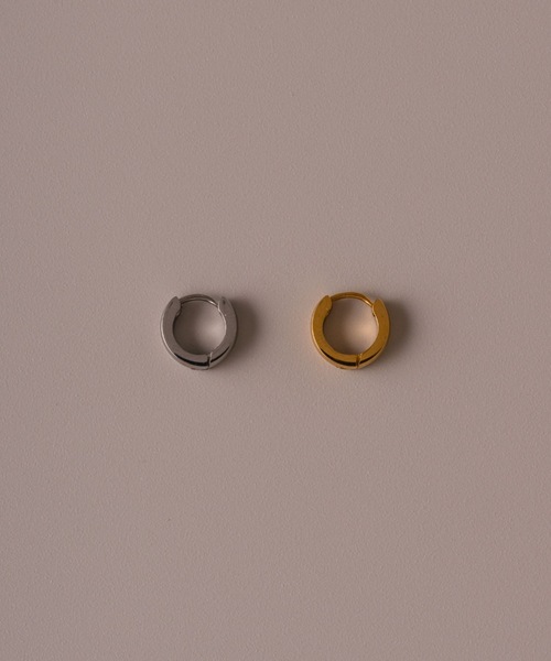 muku(ムク)の「PIERCE/MINI HOOP(ピアス(両耳用)・レディース・シルバー/ゴールド・FREE)」の6枚目の写真