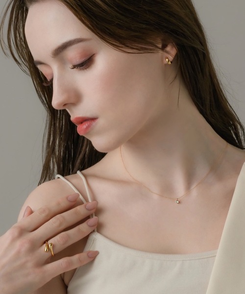 muku(ムク)の「PIERCE/MINI HOOP(ピアス(両耳用)・レディース・シルバー/ゴールド・FREE)」の15枚目の写真