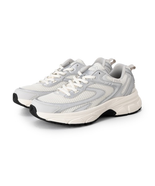 FILA（フィラ）の「FILA DECODE（スニーカー・レディース・ホワイト×シルバー・28.0cm/27.0cm/26.0cm/24.0cm/25.0cm/23.0cm/24.5cm/22.5cm/23.5cm）」の11枚目の写真