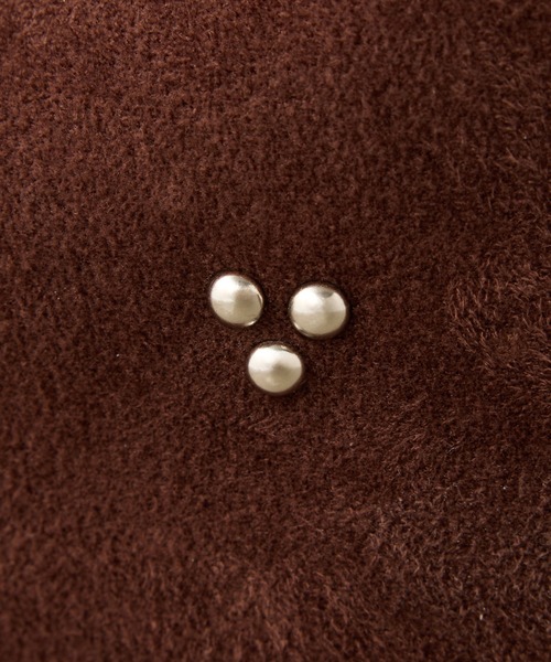 PAPILLONNER（パピヨネ）の「【OT】スタッズショルダーバッグ（ショルダーバッグ・レディース・ダークブラウン/ブルー・FREE）」の5枚目の写真