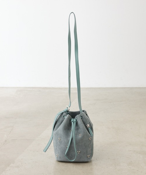 PAPILLONNER（パピヨネ）の「【OT】スタッズショルダーバッグ（ショルダーバッグ・レディース・ダークブラウン/ブルー・FREE）」の18枚目の写真