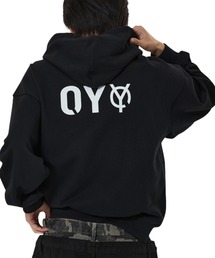 OY(I[C)́wOY/I[CxMETAL LOGO HOODIE ZIP UP/^SWbvAbvp[J[(p[J[)