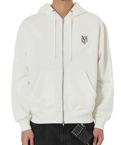 OY/オーワイ』METAL LOGO HOODIE ZIP UP/メタルロゴジップアップ