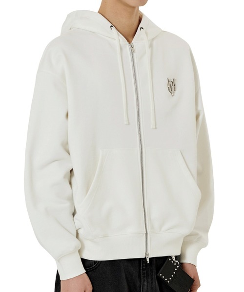 OY/オーワイ』METAL LOGO HOODIE ZIP UP/メタルロゴジップアップ
