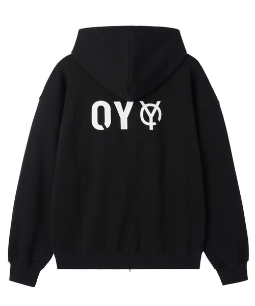 OY/オーワイ』METAL LOGO HOODIE ZIP UP/メタルロゴジップアップ