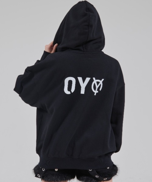 OY/オーワイ』METAL LOGO HOODIE ZIP UP/メタルロゴジップアップ