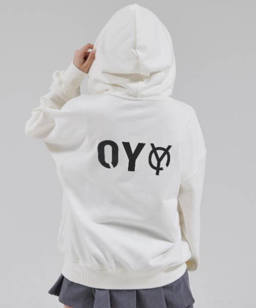 OY/オーワイ』METAL LOGO HOODIE ZIP UP/メタルロゴジップアップ