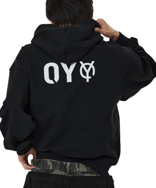 OY/オーワイ』METAL LOGO HOODIE ZIP UP/メタルロゴジップアップ