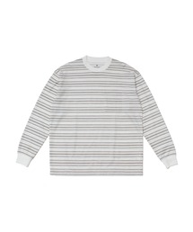 Snow Peak | Snow Peak / Hybrid Wool Mesh Stripe L/S T-Shirt  ハイブリッドウールメッシュストライプ 長袖 Tシャツ(Tシャツ/カットソー)