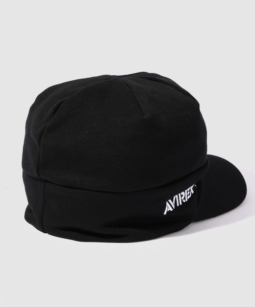AVIREX（アヴィレックス）の「AVILEX スウェットオスロCAP（キャップ・メンズ・カーキ/ブラック・FREE）」の4枚目の写真