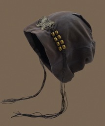 CELENA BEATS（セレナビーツ）の「バタフライモチーフ付き ビーズ刺繍 コーデュロイ キャップ / ビーニー風 ハット（ニットキャップ/ビーニー）」