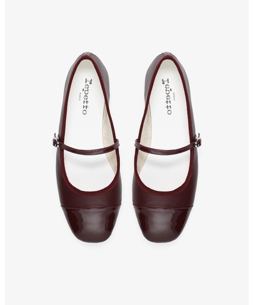 Repetto(レペット)の「Georgiana メリージェーン - ラバーソール - EUサイズ / V4222VVE(バレエシューズ・レディース・ワインレッド・35/40/39/38/37/36)」の4枚目の写真
