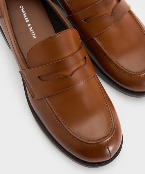 CHARLES & KEITH(チャールズ & キース)の「Arven アルベン ペニーローファー(ローファー・レディース・ブラック系その他7/タン・25.5cm/25cm/24.5cm/23.5cm/23cm/22.5cm)」の9枚目の写真