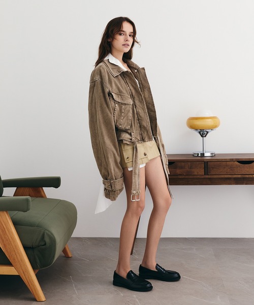 CHARLES & KEITH(チャールズ & キース)の「Arven アルベン ペニーローファー(ローファー・レディース・ブラック系その他7/タン・25.5cm/25cm/24.5cm/23.5cm/23cm/22.5cm)」の19枚目の写真