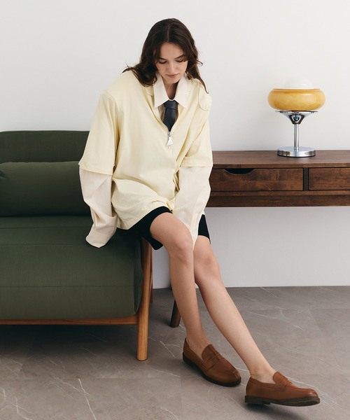 CHARLES & KEITH(チャールズ & キース)の「Arven アルベン ペニーローファー(ローファー・レディース・ブラック系その他7/タン・25.5cm/25cm/24.5cm/23.5cm/23cm/22.5cm)」の18枚目の写真