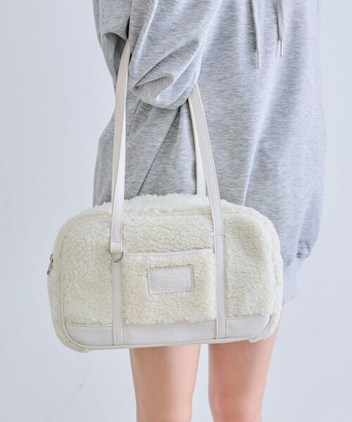 セール】もこもこボアバッグ（ショルダーバッグ）｜OLIVE des OLIVE