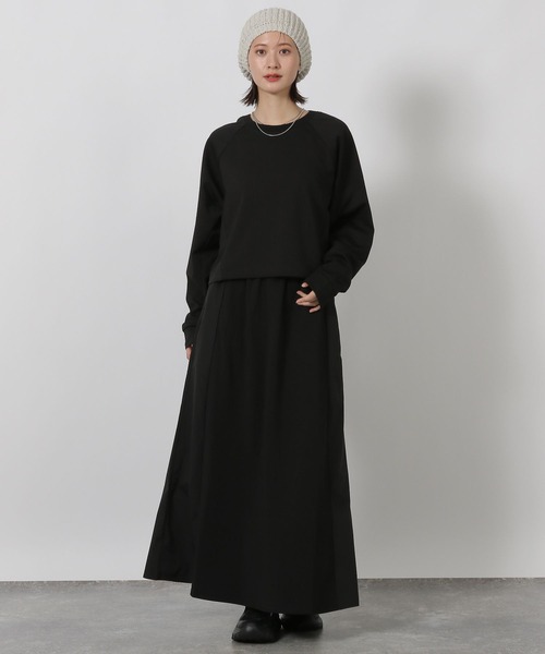 LAKOLE(ラコレ)の「布帛切替カットプルオーバー / 594552(Tシャツ/カットソー・レディース・サンドグレー/ネイビー/ブラック・FREE)」の4枚目の写真