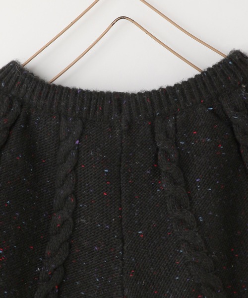 LOWRYS FARM（ローリーズファーム）の「ケーブルニットショートパンツ　 591808（その他パンツ・キッズ・ベージュ/ブラック/グレー・110cm/120cm/130cm/140cm/150cm）」の8枚目の写真