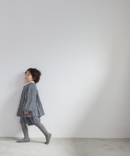 LOWRYS FARM（ローリーズファーム）の「ケーブルニットショートパンツ　 591808（その他パンツ・キッズ・ベージュ/ブラック/グレー・110cm/120cm/130cm/140cm/150cm）」の15枚目の写真