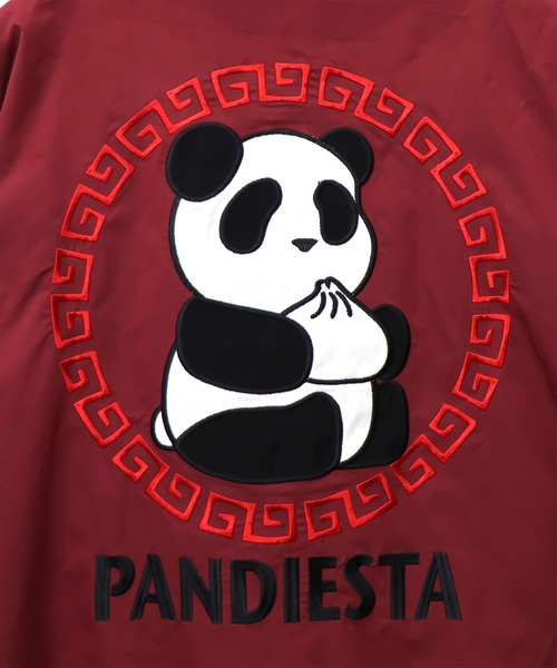 PANDIESTA(パンディエスタ)の「なりきり中華パンダブルゾン(M2)(ブルゾン・メンズ・ブラック/ワイン/ホワイト・M/L/XL)」の11枚目の写真