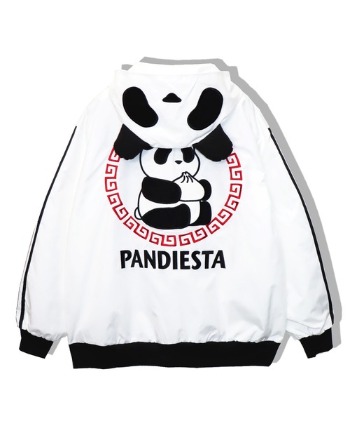 PANDIESTA(パンディエスタ)の「なりきり中華パンダブルゾン(M2)(ブルゾン・メンズ・ブラック/ワイン/ホワイト・M/L/XL)」の16枚目の写真