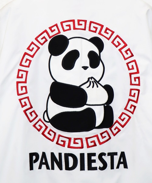 PANDIESTA(パンディエスタ)の「なりきり中華パンダブルゾン(M2)(ブルゾン・メンズ・ブラック/ワイン/ホワイト・M/L/XL)」の19枚目の写真