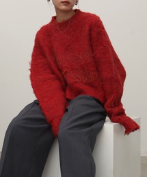 シャギーニット」に該当するレッド/赤色系のファッション通販 - ZOZOTOWN
