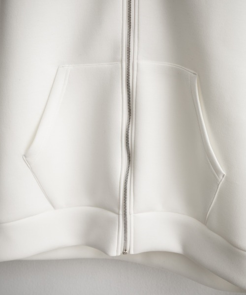 Rocky Monroe(ロッキーモンロー)の「ルーズシルエットペールトーンダンボールニットフルジップパーカー(パーカー・メンズ・ピンク/ブルー/ミント/ブラック/ベージュ/ネイビー/グレー/ホワイト・L/M/XL)」の19枚目の写真