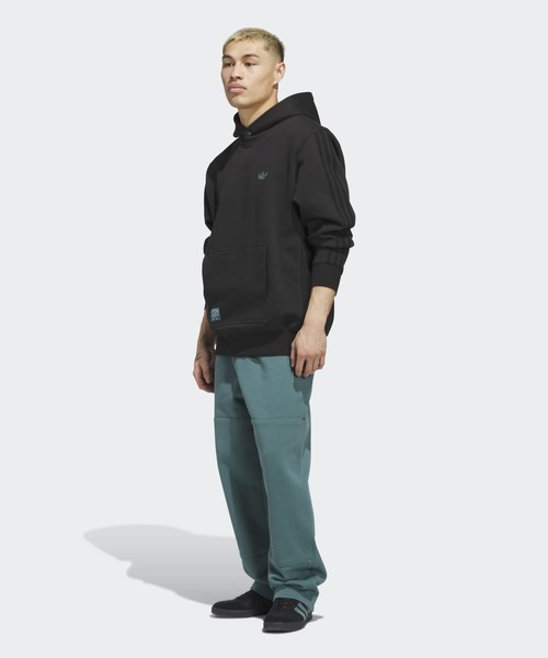 adidas(アディダス)の「シュムーフォイル 厚手パーカー / アディダスオリジナルス adidas Originals(パーカー・メンズ・ブラック/グリーン・3XL/XX-LARGE/X-SMALL/SMALL/X-LARGE/MEDIUM/LARGE)」の8枚目の写真