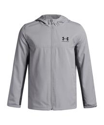 UNDER ARMOUR（アンダーアーマー）の「UAライバル ウーブン ジャケット（トレーニング/キッズ）（その他アウター）」