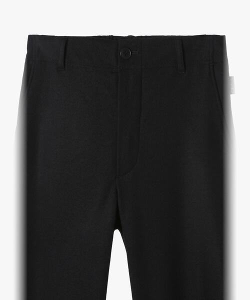 agnes b.(アニエスベー)の「メンズ ウール パンツ ”Motor”(スラックス・メンズ・ブラック・1/2)」の3枚目の写真