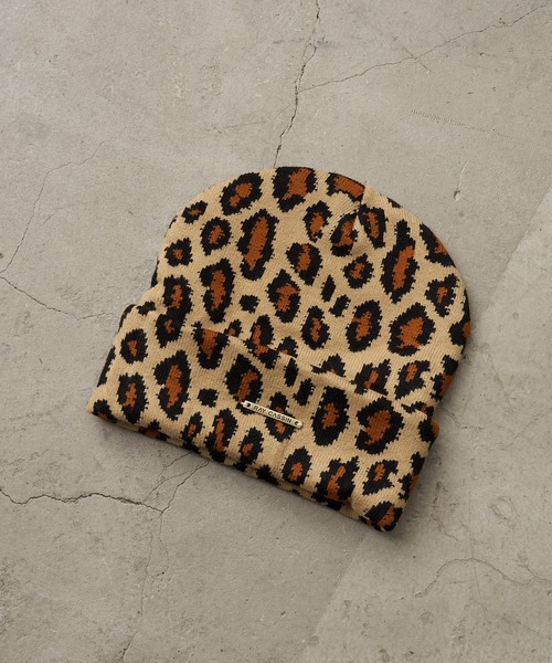 RAY CASSIN(レイカズン)の「迷彩ニット帽(ニットキャップ/ビーニー・レディース・ベージュ/ベージュ系その他2・FREE)」の8枚目の写真