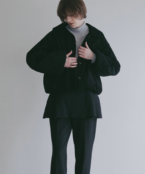 セール】CORDUROY BATTING COAT（その他アウター）｜MANOF（マノフ）の