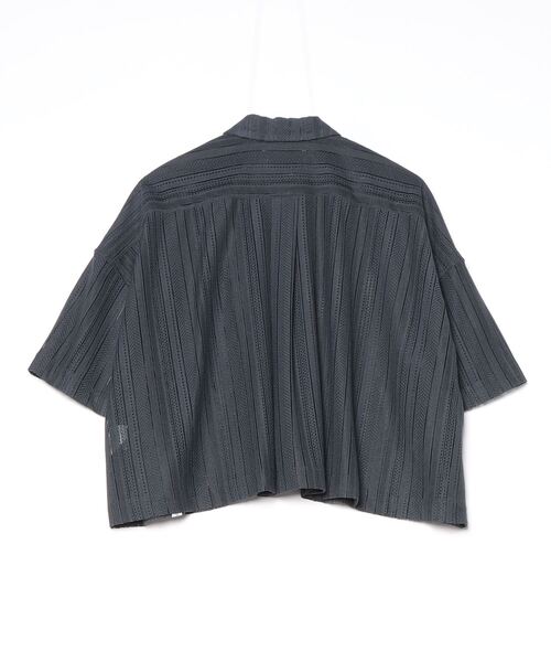 styles（スタイルス）の「FACETASM MESH CROPPED SHIRT NAT-SH-U04（シャツ/ブラウス・メンズ・ベージュ/カーキ・1）」の3枚目の写真
