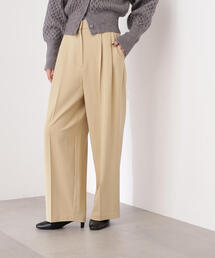 N.（N. Natural Beauty Basic） | 【PS/低身長サイズ】ツータックワイドパンツ(その他パンツ)