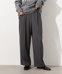 N.（N. Natural Beauty Basic） | 【PS/低身長サイズ】ツータックワイドパンツ(その他パンツ)