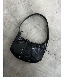 EMODA | レースアップハーフムーンバッグ(ショルダーバッグ)