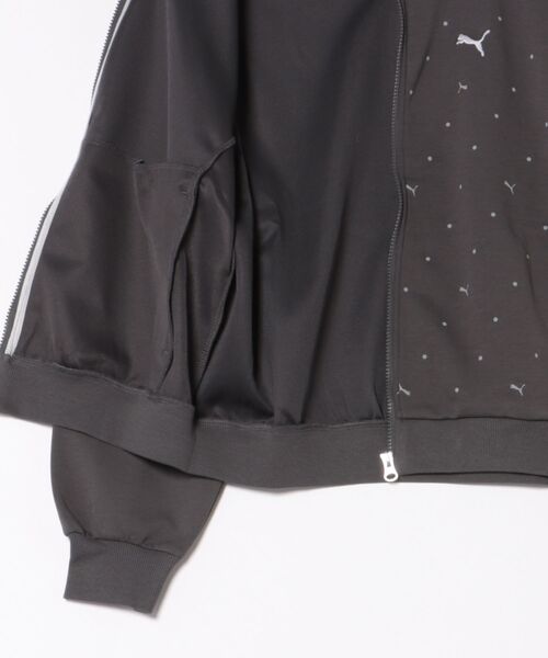 PUMA（プーマ）の「《PUMA》CORE HERITAGE MX ﾄﾗｯｸ JKT（その他アウター・レディース・ダークグレー/グリーン系その他/ブラック・L/M/S/XL）」の5枚目の写真