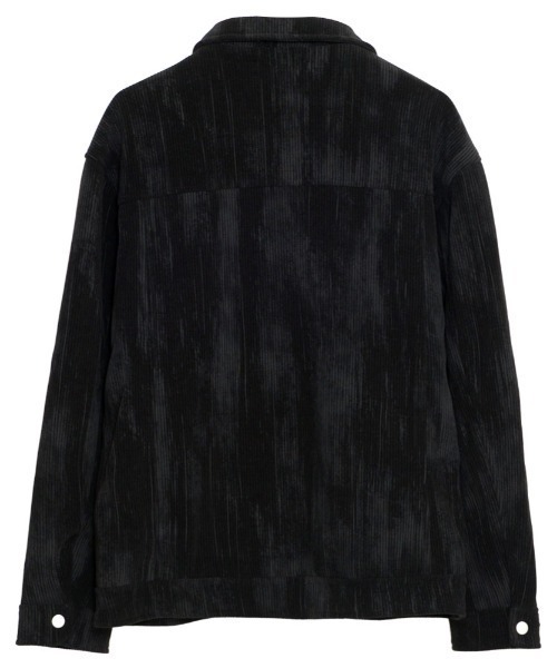 BENUSTA(ベヌスタ)の「A'GEM/9 × .kom 『BENUSTA /ベヌスタ』Corduroy Work Jacket /コーデュロイワークジャケット(ブルゾン・メンズ・ブラック・XL)」の6枚目の写真