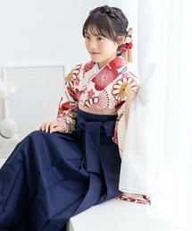 袴セット ジュニア ひよこ商店 レトロ大正浪漫（着物）｜utatane