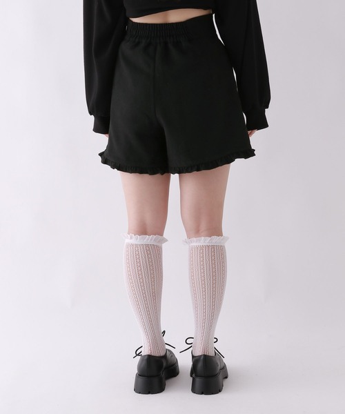 repipi armario(レピピ アルマリオ)の「【girly line】ハイウエストフリルショートパンツ(その他パンツ・キッズ・アイボリー/ブラック/ブルー・SMALL/MEDIUM/LARGE)」の13枚目の写真