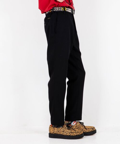 HYSTERIC GLAMOUR（ヒステリックグラマー）の「テーパードスラックスパンツ（スラックス・メンズ・ブラック/グリーン/グレー・SMALL/MEDIUM/LARGE）」の6枚目の写真